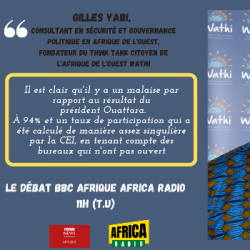 Le débat BBC Afrique - Africa Radio : Gilles Yabi
